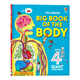 Usborne出品 人體認(rèn)知大圖書 英文原版繪本 Big Book of the Body  精裝大開 寶寶家庭教育健康書 兒童科普認(rèn)知圖畫書 內(nèi)含折疊頁