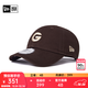 NEW ERA紐亦華NBA棒球帽男女情侶湖人勇士刺繡復古彎檐帽子 70856281-深棕色 軟頂CC帽型 OSFA