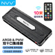 NVV 風(fēng)扇集線(xiàn)器10口A(yíng)RGB神光同步 FAN HUB電腦主板PWM溫控風(fēng)扇速度控制器擴展分線(xiàn)器NZ-FH04黑
