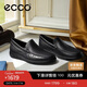 愛(ài)步（ECCO）樂(lè )福鞋男 軟底輕盈一腳蹬豆豆鞋 S 輕巧莫克540514 黑色41