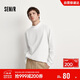 森馬（Semir）長(cháng)袖T恤男士半高領(lǐng)打底衫純色內搭2025冬季上衣百搭109725101102