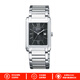 西鐵城CITIZEN男表收藏系列方形表盤(pán)光能不銹鋼商務(wù)男士手表 FRA59-2431男款（表芯： E011）