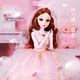 XINSTAR芭比娃娃女孩玩具網(wǎng)紅巴比洋娃娃超大號套裝公主兒童益智生日禮物 60厘米-格力娜公主 音樂(lè )實(shí)心身體+眨眼+手提開(kāi)窗禮盒