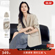 對白老錢(qián)風(fēng)經(jīng)典西裝外套女2025秋新款寬松H型高級感氣質(zhì)通勤西服 卡其色 M