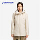 迪卡儂（DECATHLON）上衣秋戶(hù)外加絨加厚棉服男女運動(dòng)防風(fēng)防水外套棉襖男NH500 女款-奶茶棕-NH500 M