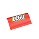 浮生 水洗嘜標簽貼汽車(chē)標簽大玩具裝飾樂(lè )高標簽貼lego車(chē)貼創(chuàng  )意反光貼紙 LEGO標簽貼 大號 紅色 15CM