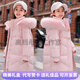 DOMIAMIAKIDS品牌兒童羽絨服2025新款女童中長(cháng)款加厚童裝中大童冬裝外套 櫻花粉 120