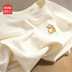 名創(chuàng  )優(yōu)品（MINISO）t恤男100%純棉早春內搭打底衫卡通柯基印花青少年初中生長(cháng)袖體恤 淺米(mt美味遐想胸標) L /175(100%純棉久洗如新)