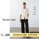 Massimo Dutti折扣季2025年女裝 都市簡(jiǎn)約通勤風(fēng)基礎款短袖亞麻襯衫女05123505 白色 M (170/92A)