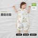 貝肽斯睡袋嬰兒夏季純棉紗布兒童無(wú)袖背心1-3個(gè)月寶寶防驚跳睡袋防踢 夏季【室溫26°以上】蘑菇莊園 M碼-建議3歲內可用