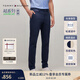 Tommy Hilfiger25秋冬新款男裝彈力休閑商務(wù)正裝通勤修身直筒西裝褲長(cháng)褲 藏青色DW5 -修身版-拍大一碼 32 (2.5尺)