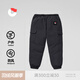 保姆鵝 大童羽絨褲保暖白鴨絨外穿加厚冬裝褲寶寶工裝褲[NM2556] 炭黑 140
