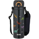 膳魔師（THERMOS）膳魔師兒童保溫杯帶背帶保溫杯JPF-500BK黑色500ML