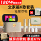魅鳥(niǎo) 智能手提KTV愛(ài)暢魅鳥(niǎo)尊享版音響麥克風(fēng)一體機帶觸屏點(diǎn)歌機K歌音箱家庭套裝戶(hù)外直播錄歌藍牙音箱 【全家福套裝】豪華旗艦版+無(wú)線(xiàn)投屏器+原裝收納包