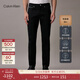 Calvin KleinJeans25早秋新款男士經(jīng)典休閑通勤ck修身黑色洗水微彈牛仔褲 8E6-牛仔黑 34