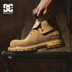 DCSHOESEDGE KRYSSA2026春夏新品馬丁靴男靴戶(hù)外靴子男頭層牛皮大黃靴男 棕色 皮鞋碼 【偏大,需拍小一碼】 42