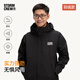 影視颶風(fēng)三合一沖鋒衣羽絨款內膽STORMCREW冬季戶(hù)外防風(fēng)防水保暖外套男女 炭黑色 (羽絨款) XL