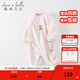 戴維貝拉（DAVE＆BELLA）童裝初生嬰兒衣服寶寶連體衣幼兒外出服冬季新款嬰童服裝女孩爬服 粉色花朵 90cm （建議身高80-90cm）