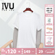 IVU男士莫代爾棉質(zhì)圓領(lǐng)短袖睡衣家居上衣送老公新年禮物 白色WHI L