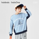巴拉巴拉【balaOne】童裝兒童衛衣長(cháng)袖男女童2026春裝上衣