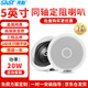 先科（SAST）Z4-1同軸定阻吸頂喇叭音響背景音樂(lè )公共廣播音箱家庭影院高保真天花板吊頂音響5英寸