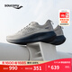 Saucony索康尼RIDE馭途17跑鞋男透氣緩震跑步鞋慢跑訓練運動(dòng)鞋淺灰43