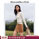 Abercrombie & Fitch【百搭V領(lǐng)T】小麋鹿圖案打底內搭上衣25秋季女裝139-5849 白色 M (165/96A)