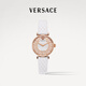 范思哲（VERSACE）瑞士手表女士白月光石英表禮盒新年生日禮物送女友VE1CA0724-35MM