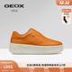 GEOX杰歐適秋冬新款厚底一腳蹬百搭潮奢增高女士休閑鞋皮鞋 橘色 35