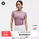 lululemon丨All It Takes 女士運動(dòng) T恤 *羅紋Nulu? LW3GV0S 薰衣草紫 XS /4