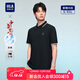 HLA海瀾之家短袖POLO衫男中華龍系列翻領(lǐng)大碼涼感短袖男