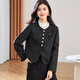 金菊【綿羊毛大衣】2025秋冬新款圓領(lǐng)小香風(fēng)精致開(kāi)衫雙面毛呢短外套女