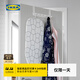 宜家（IKEA）ENUDDEN安努登壁掛掛衣鉤進(jìn)門(mén)玄關(guān)掛鉤衛生間排鉤簡(jiǎn)易 房門(mén)式掛衣鉤白色