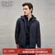 EMZ鄂爾多斯【超聲波棉填充】25秋冬商務(wù)休閑輕量保暖可脫帽男士棉衣