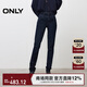 ONLY2025冬季新款塑形高腰收腹緊身褲長(cháng)褲牛仔褲女|125432001 J0B藍灰牛仔 L L標準褲長(cháng)