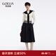 歌莉婭天絲套裝女2025新款秋季大方得體穿搭巨好看三件套裙1ECRAE700 05W米白 S