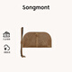 Songmont山下有松循跡系列包包配件掛飾復古植鞣皮眼鏡袋 眼鏡袋 檀棕色
