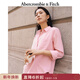 Abercrombie & Fitch【牛津襯衫】經(jīng)典小麋鹿圖案女裝春夏復古通勤長(cháng)袖襯衫140-4429 粉色 S (165/88A)