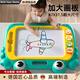 RICH YOUR HOME德國品質(zhì)兒童畫(huà)板家用幼兒磁性寫(xiě)字板一歲寶寶2涂鴉3磁力畫(huà)畫(huà)玩具 【尊享款】螃蟹綠色（送15?？?筆4印章）