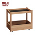 MUJI IDEE DIMANCHE 可移動(dòng)邊柜 收納柜置物儲物 XG31CC2A 長(cháng)70*寬45*高59cm