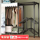 樂(lè )愛(ài)家衣柜免安裝全鋼架簡(jiǎn)易衣柜加粗鋼管出租房布衣柜學(xué)生家用臥室衣柜