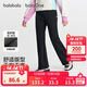 巴拉巴拉balaOne兒童長(cháng)褲女童加絨褲子2025秋冬喇叭褲保暖潮208425108011