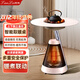 天林（TianLin）取暖器圍爐煮茶智能語(yǔ)音電暖器壁爐室內烤火爐阿波爐兩機一體燒烤烹飪火鍋家用取暖爐快速升溫取暖 阿波爐機械款（鐵桌+燒烤架+可暖菜） 多功能?chē)鸂t取暖器