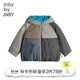 jnby by JNBY[江南布衣嬰童]羽絨服連帽撞色拼接保暖男女童嬰兒冬YNAC11600 057冷米灰 80 cm