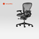 赫曼米勒（HERMAN MILLER）AERON電腦椅人體工學(xué)椅辦公椅 中號石墨色