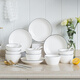 億嘉（IJARL） 碗盤(pán)套裝北歐餐具套裝陶瓷餐具碗碟套裝家用陶瓷套裝 路易20頭