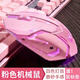 賽德斯C6電競游戲宏鼠標靜音有線(xiàn)機械有聲吃雞CF家用辦公電腦通用 C6電競游戲鼠標少女粉有線(xiàn) 有聲款