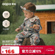 aqpa[林深時(shí)見(jiàn)鹿]愛(ài)帕嬰兒連體哈衣春秋寶寶外出服 林深時(shí)見(jiàn)鹿 90 