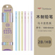 Tombow蜻蜓木頭鉛筆日本ippo學(xué)生兒童可愛(ài)六角桿8900動(dòng)物限定木質(zhì)鉛筆HB/2B初學(xué)者繪畫(huà)素描考試涂卡進(jìn)口 【馬卡龍系列】HB-12支/盒