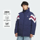 阿迪達斯（adidas）三葉草系列 男 GOTEBORG JKT 短羽絨服 KF9609 深靛藍 M